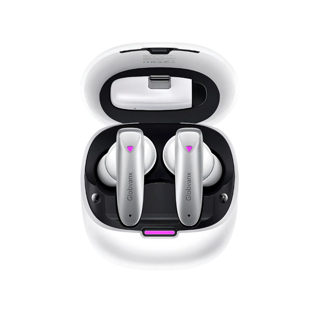 Headset Gamer Inalámbrico con Baja Latencia y Dongle – Globvanx V2