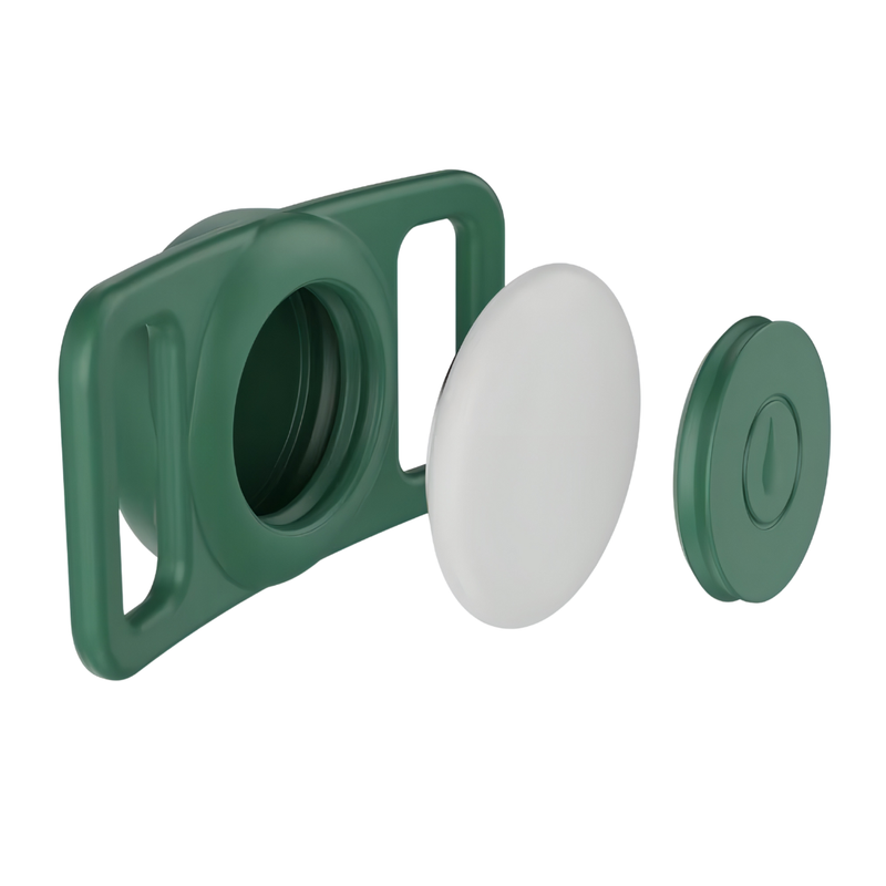 Soporte Para Collar de Mascota Compatible con Airtag - Green