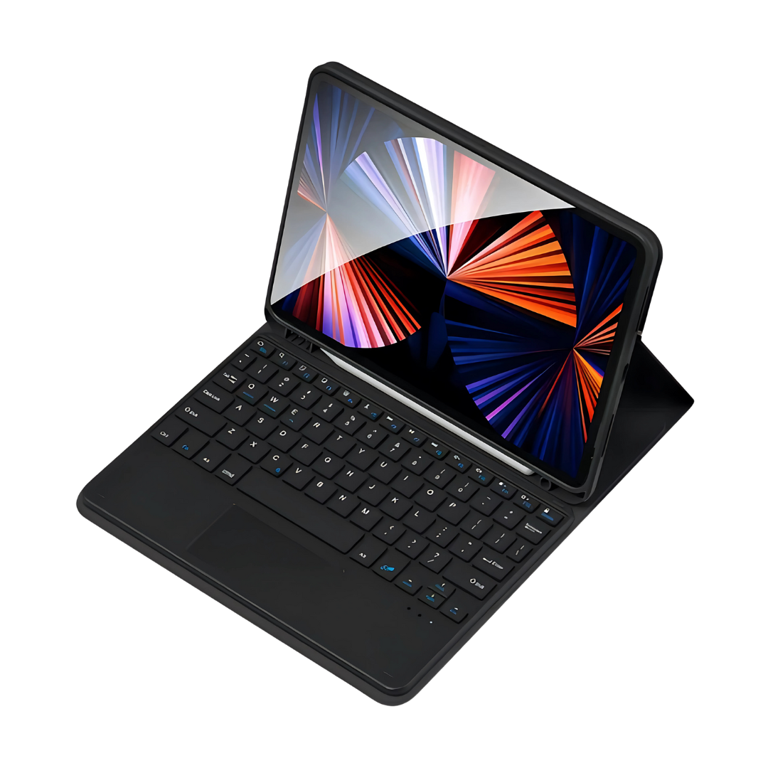 Funda Teclado Touchpad para iPad, Inalámbrico y Desmontable - SLIM SMART