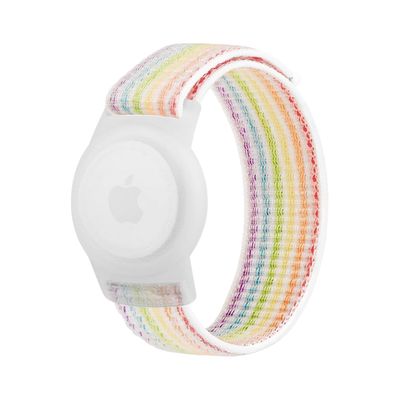 Pulsera para AirTag Sport Loop - Rainbow