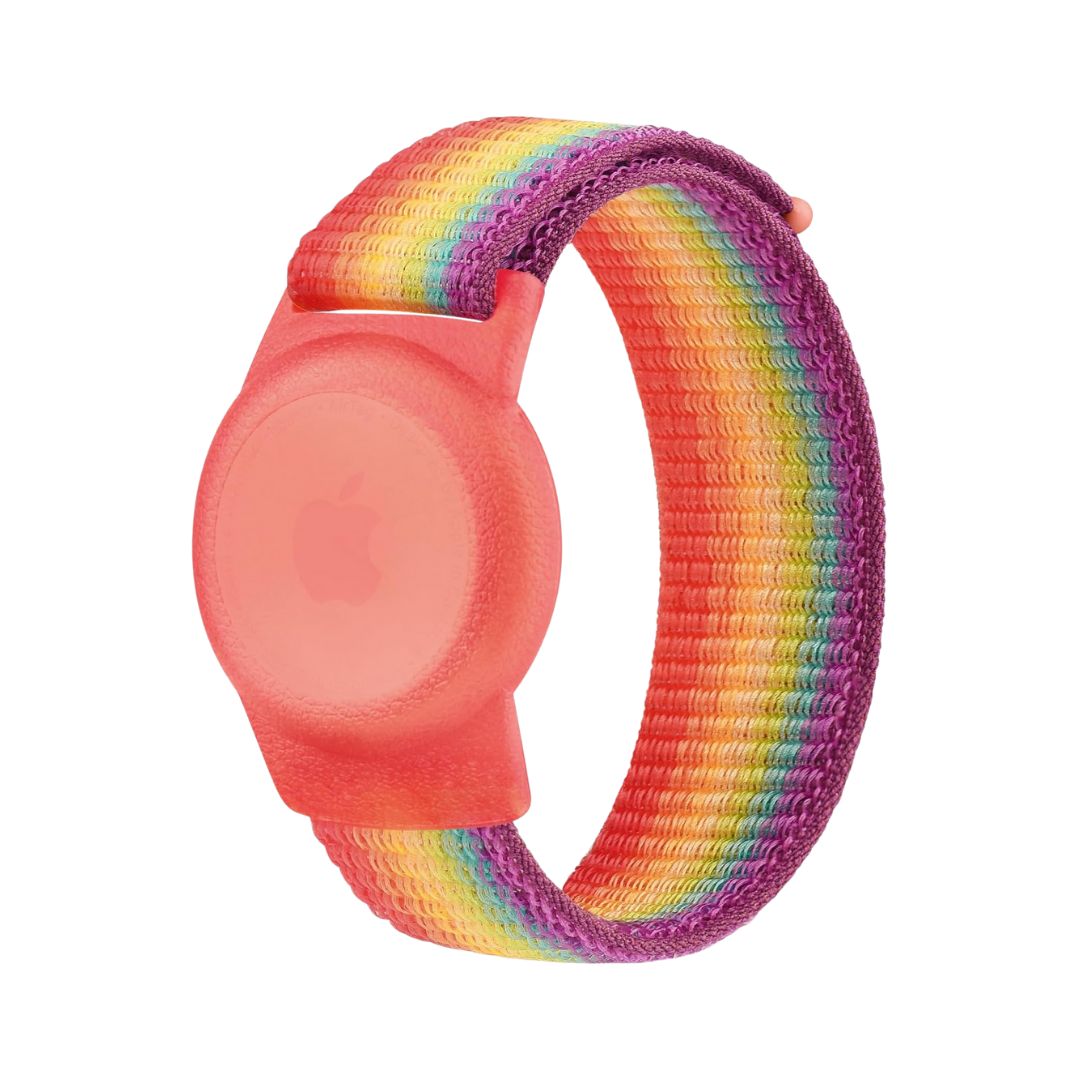 Pulsera para AirTag Sport Loop - Deep Rainbow