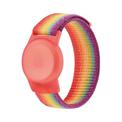 Pulsera para AirTag Sport Loop - Deep Rainbow