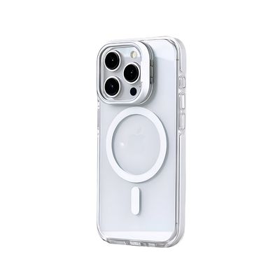 KBOD Clear Kickstand Case – White