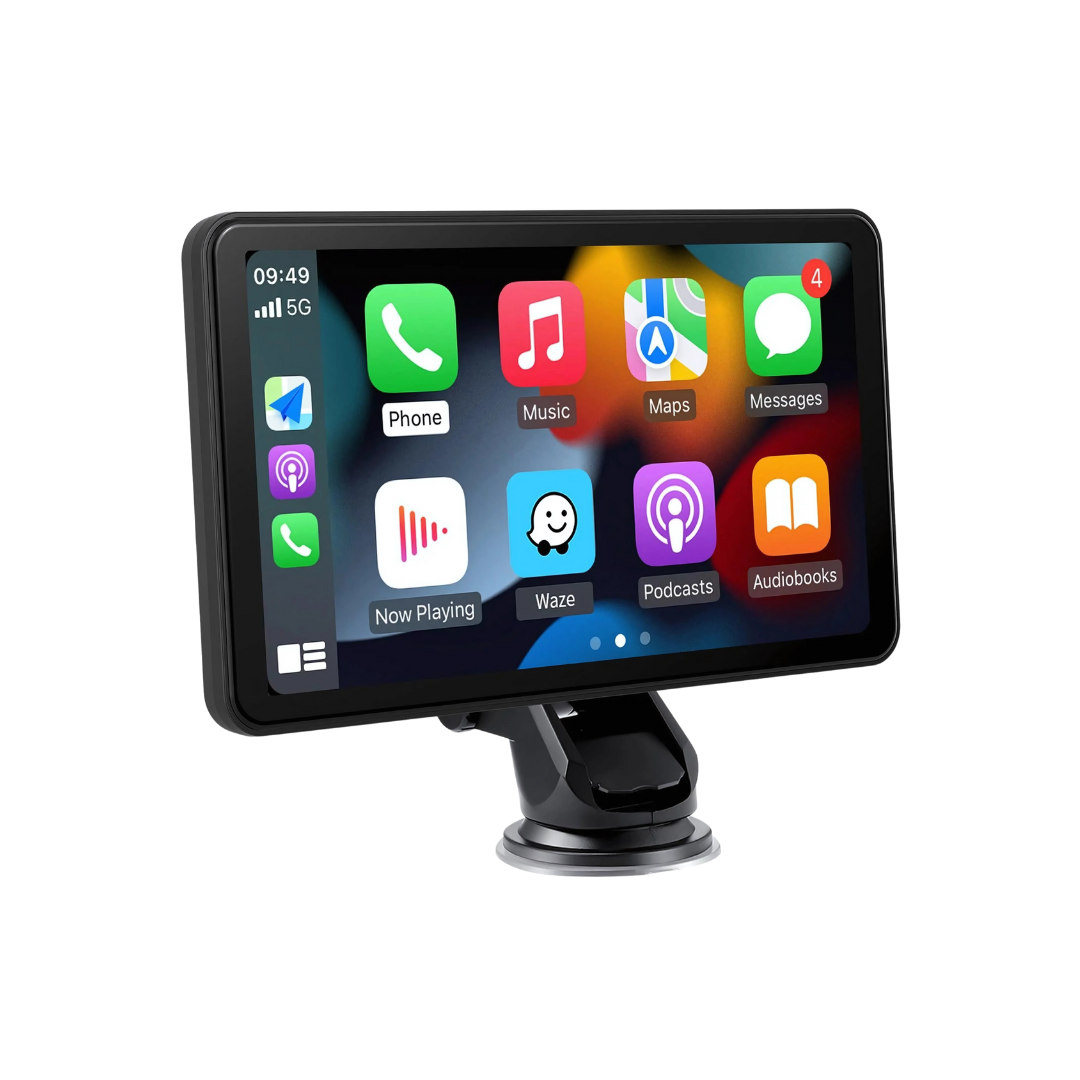 Pantalla Inalámbrica 7” con CarPlay y Android Auto - CARABC