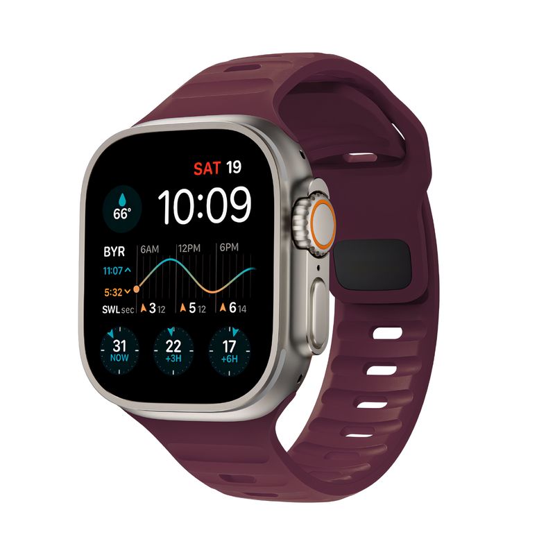 Correa Monark Sport – Mulberry (Apple Watch)