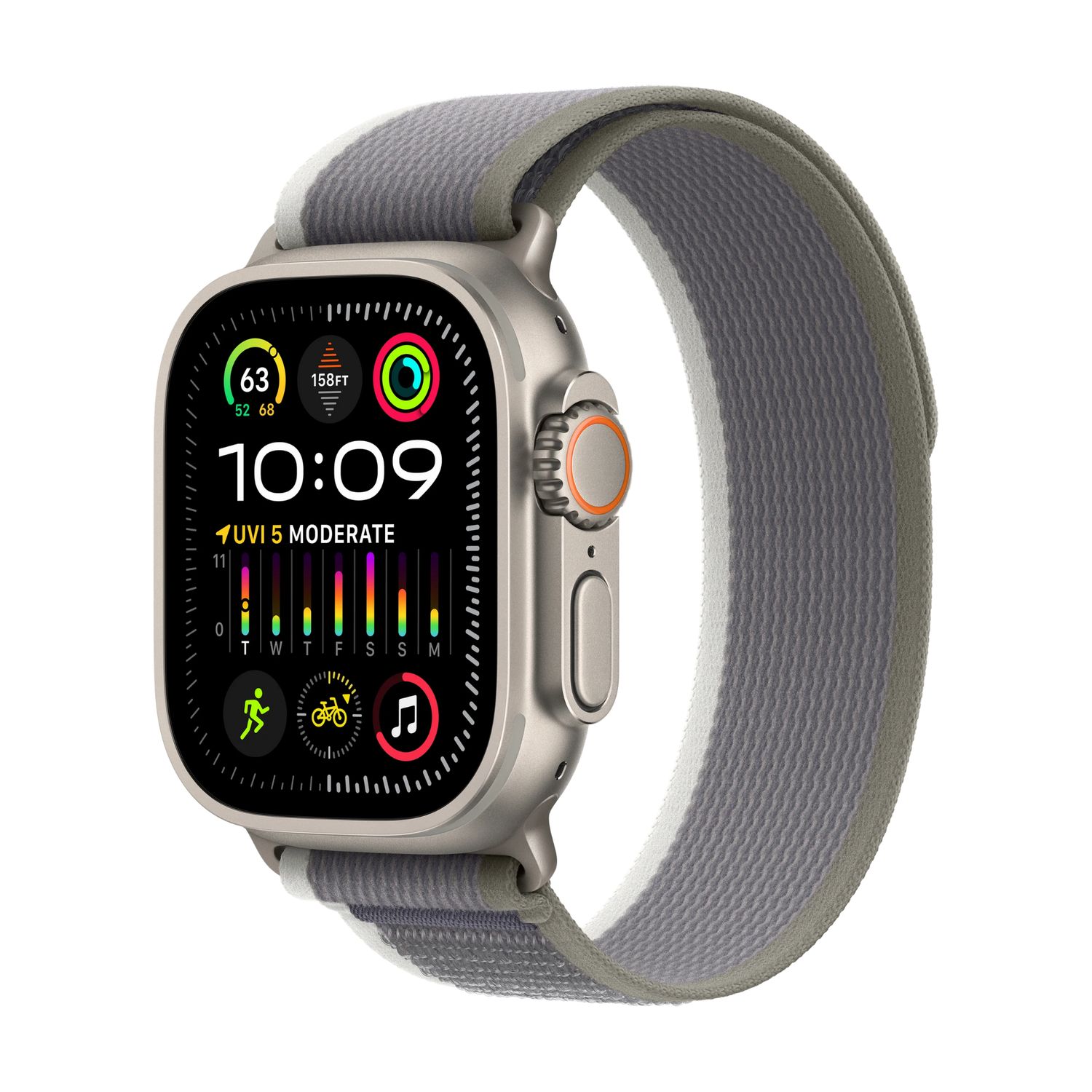 Correa Loop Trail Green/Gray para Apple Watch