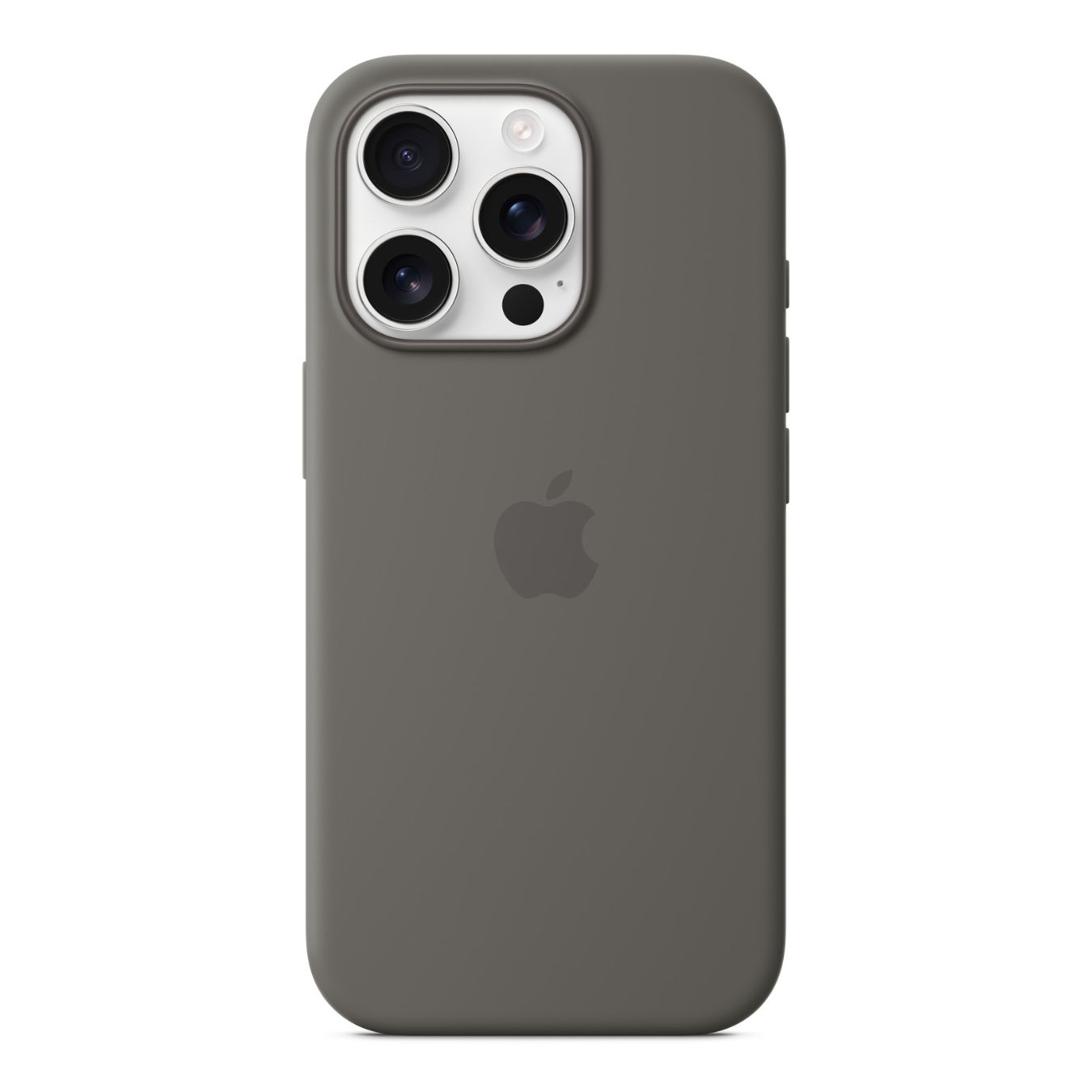 Funda de silicona con MagSafe - Stone Gray
