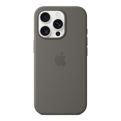 Funda de silicona con MagSafe - Stone Gray