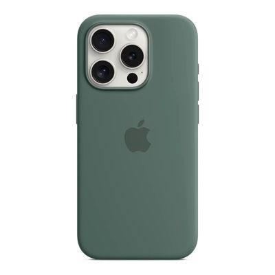 Funda de silicona con MagSafe - Lake Green