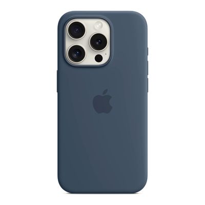 Funda de silicona con MagSafe - Blue Fog