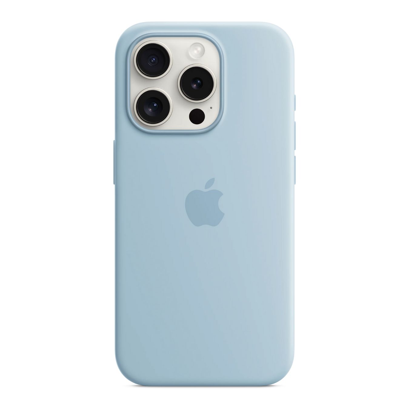 Funda de silicona con MagSafe - Blue Mist