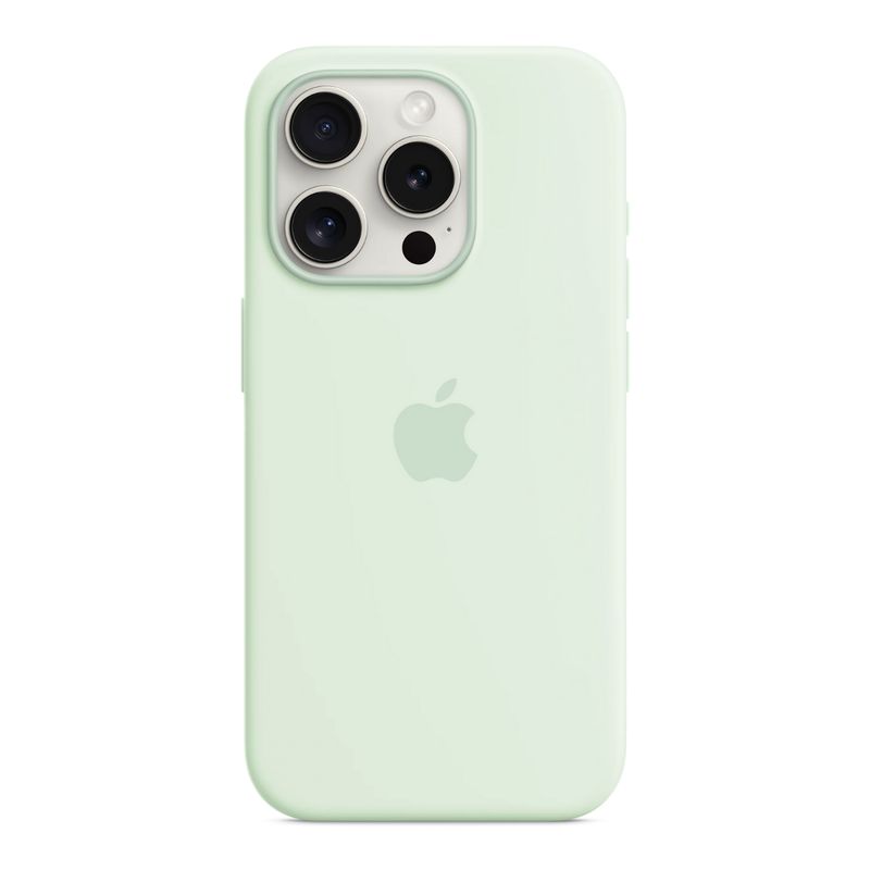 Case Silicone MagSafe – Light Mint (iPhone)