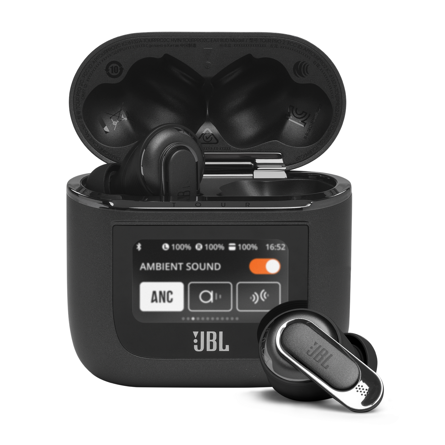 JBL True Wireless Earbuds Tour PRO 2 Black