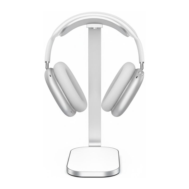 Audio Stand Pro – Soporte de Audífonos en Aluminio (Silver White)