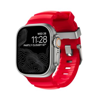 Correa Monark Expedition – Crimson (Apple Watch)