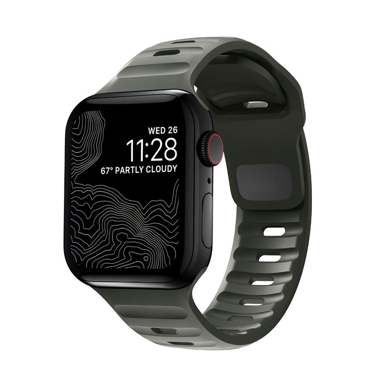 Correa Monark Sport – Moss (Apple Watch)