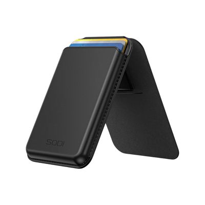 Wallet Magnética Minimalista de Ecopiel – Black (SODI) Wallet Magnética Minimalista de Ecopiel – Black (SODI)