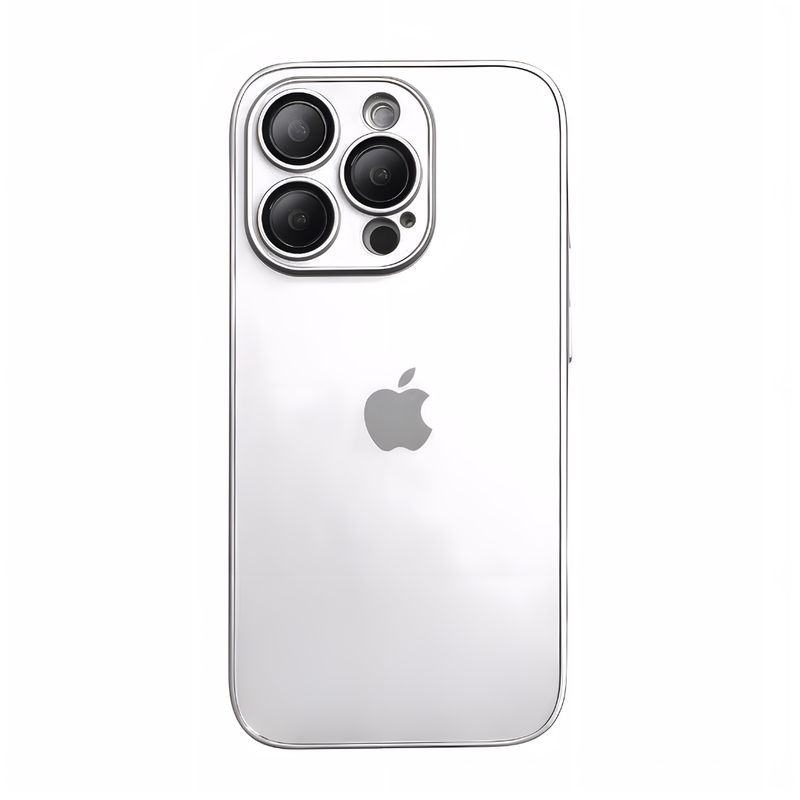 Case Frosted Glass AG – White (iPhone)