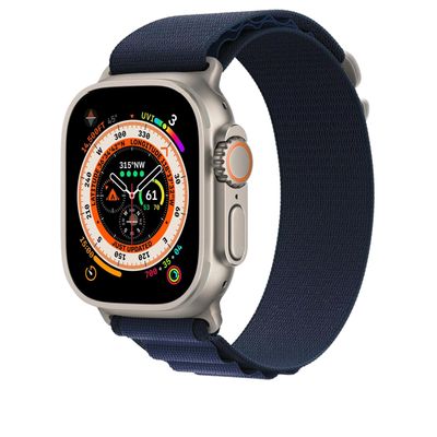 Correa Alpine Loop – Navy (Apple Watch)