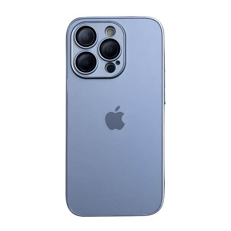 Case Frosted Glass AG – Sky (iPhone)