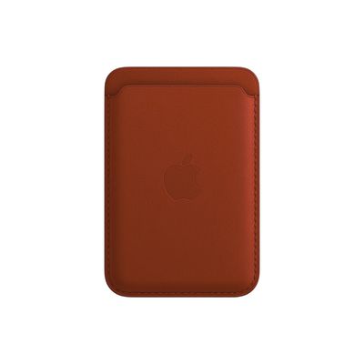 Leather Wallet with MagSafe Golden Brown