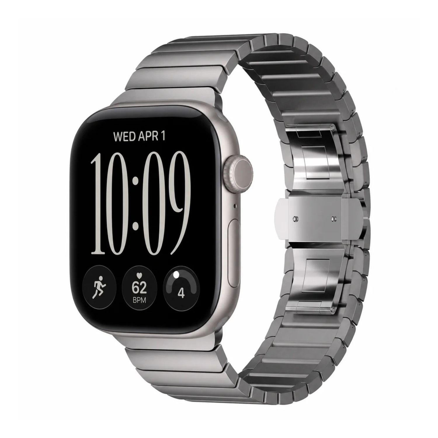 Brazalete Atlas – Gris Titanio para Apple Watch