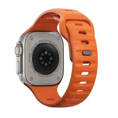 Correa Monark Sport – Naranja Volcánico para Apple Watch