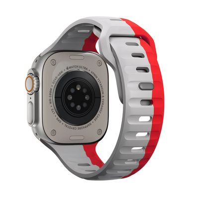 Correa Monark Sport – Gris Fuego para Apple Watch