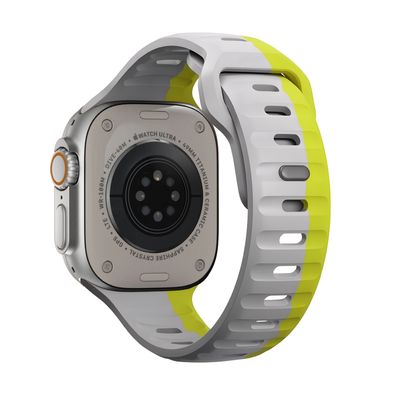 Correa Monark Sport – Gris Volt para Apple Watch