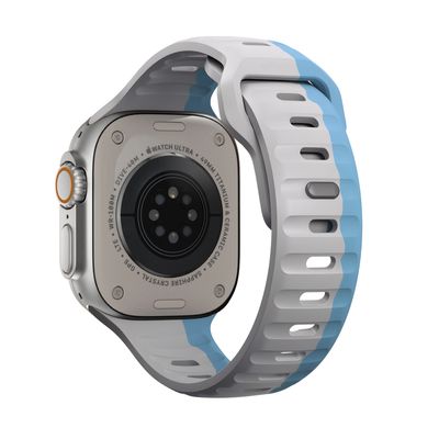 Correa Monark Sport – Gris Glaciar para Apple Watch