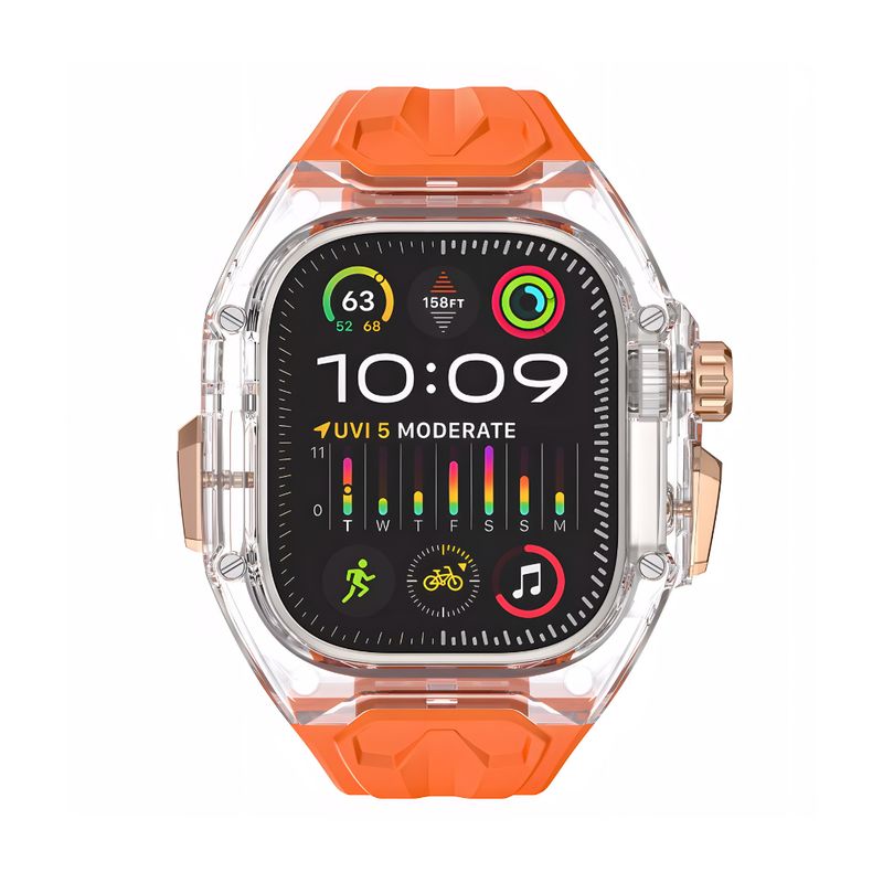 Correa Rugged Crystal – Ember Clear (Apple Watch)