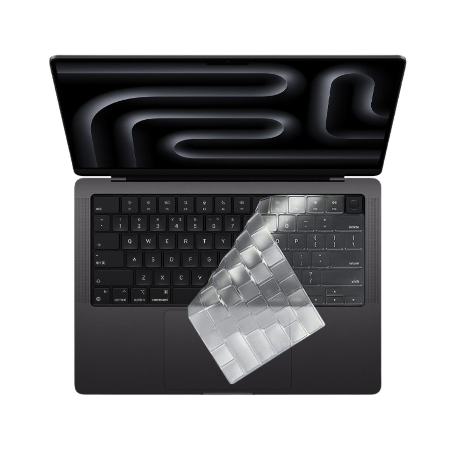 Protector de Teclado Transparente Distribución Español​ para MacBook