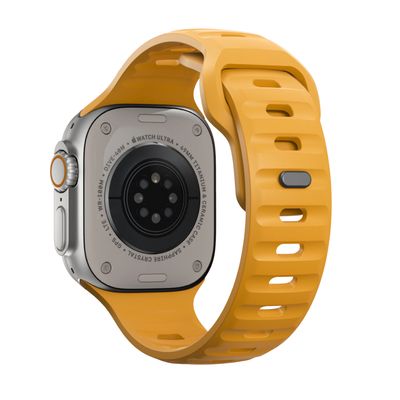 Correa Monark Sport – Amarillo Ámbar para Apple Watch