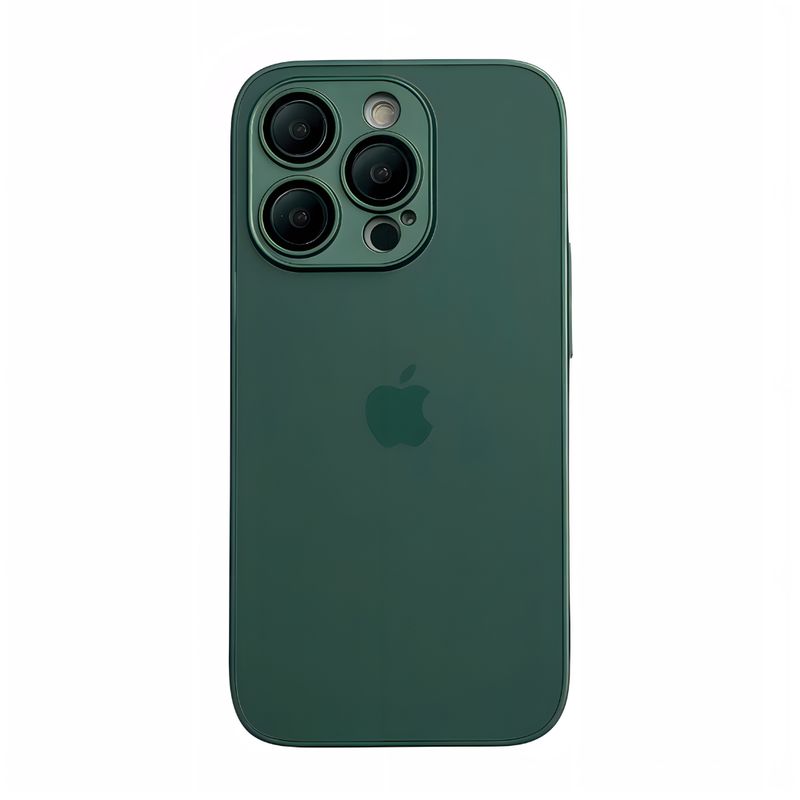 Case Frosted Glass AG – Green (iPhone)