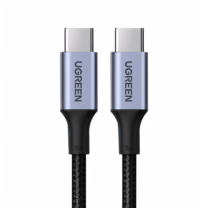 Cable Trenzado USB-C 100W Carga Rápida Power Delivery – UGREEN