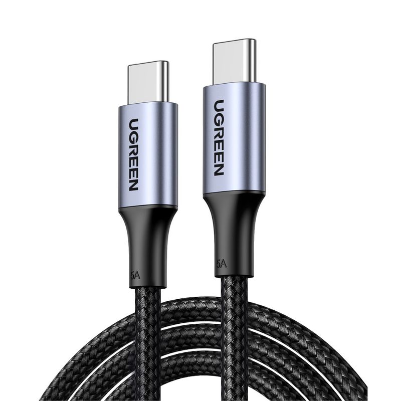 Cable Trenzado USB-C 100W Carga Rápida Power Delivery – UGREEN