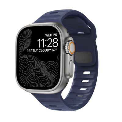 Correa Monark Sport – Azul Marino para Apple Watch