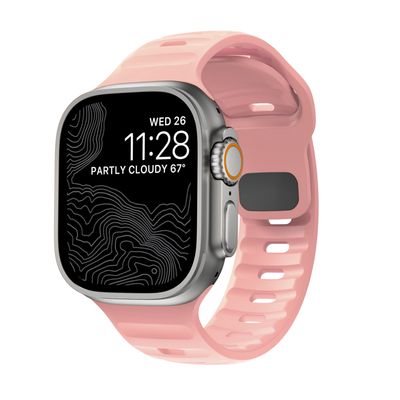 Correa Monark Sport – Rosa Coral para Apple Watch