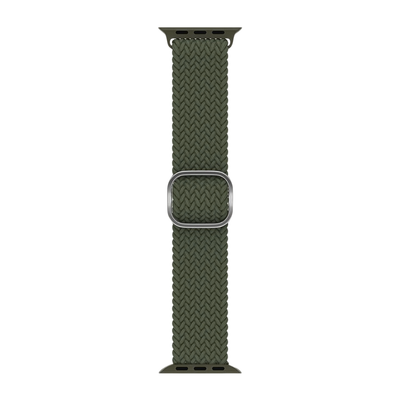 Correa Braided Loop – Verde Bosque (Apple Watch)