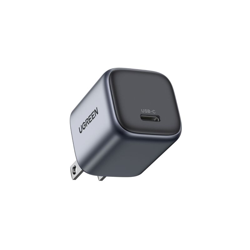 Cargador Nexode GaN 30W USB-C Carga Rápida – UGREEN (Negro)