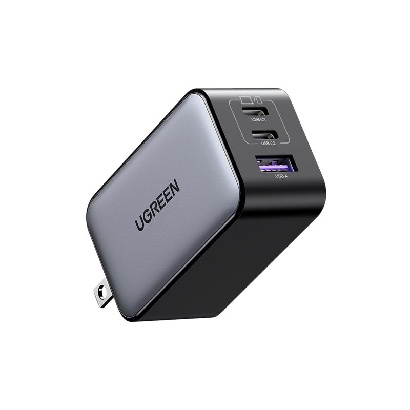 Cargador Nexode GaN 65W 3 Puertos – UGREEN