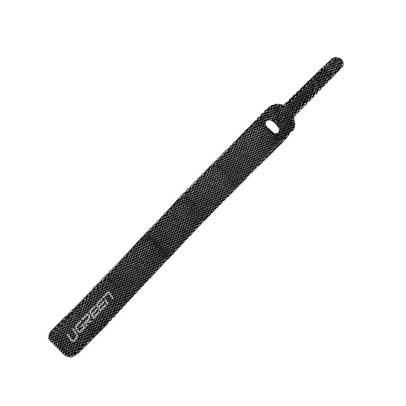 Organizador de Cables Finite Straps Pack 5 Unidades – UGREEN (Negro)