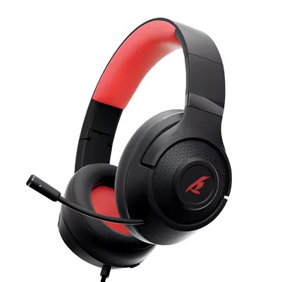 Audífonos Gaming Kofire C80 Wired – Black &amp; Red