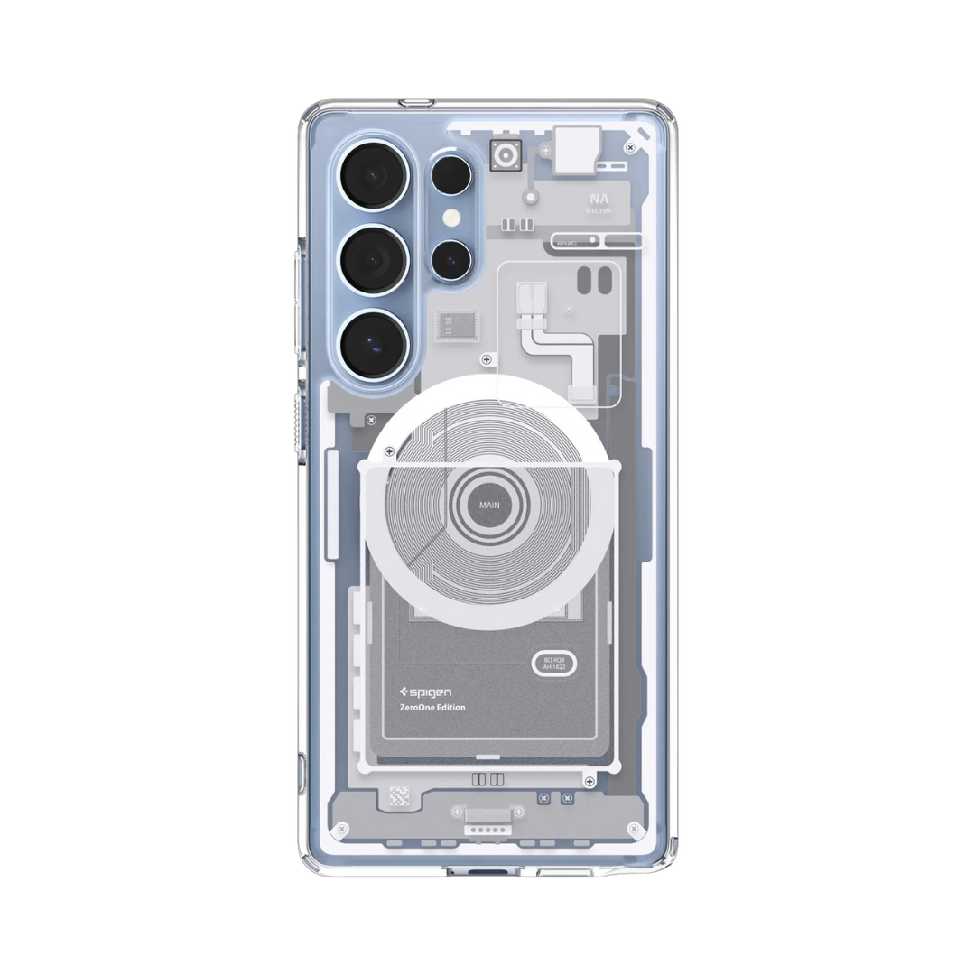Case Spigen Zero One MagFit – White (Galaxy) Case Spigen Zero One MagFit – White (Galaxy)