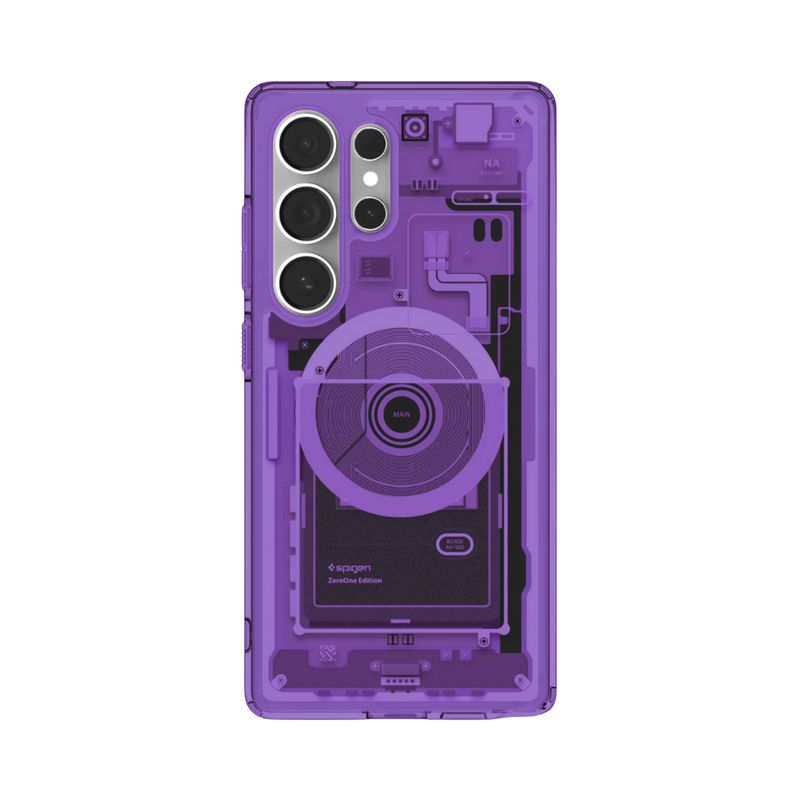 Funda Zero One MagFit para Galaxy (Purple) – Spigen