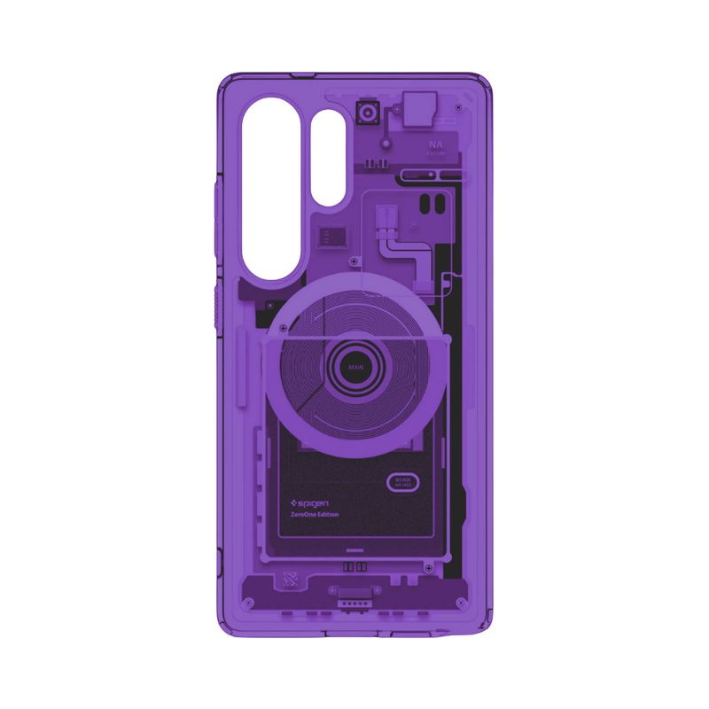 Funda Zero One MagFit para Galaxy (Purple) – Spigen