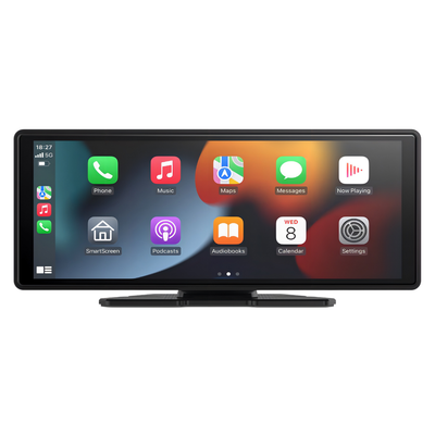 Pantalla Inalámbrica 10” CarPlay &amp; Android Auto – BDQ