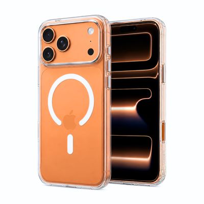 Funda SheerForce Transparente con Aro MagSafe Blanco para iPhone – Belkin