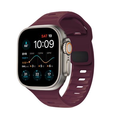 Correa Monark Sport –  Burgundy (Apple Watch)