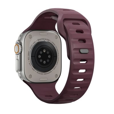 Correa Monark Sport – Borgoña para Apple Watch